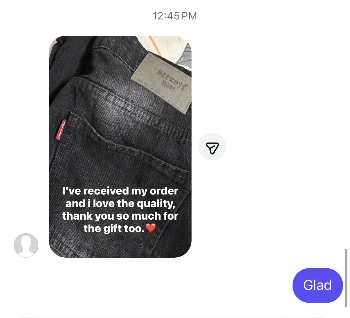 Customer review — Defrost Denim