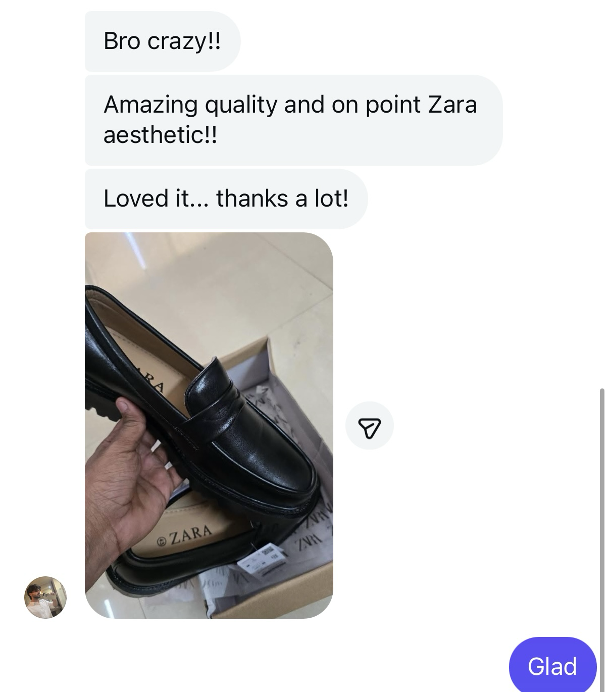 Customer review — Leather Loafers