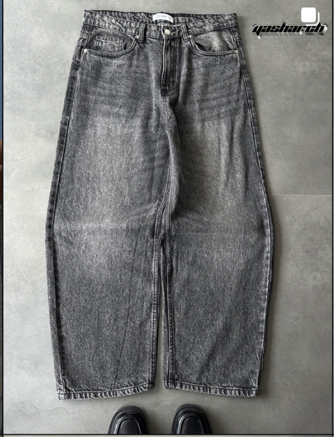 stone-washed dad denim