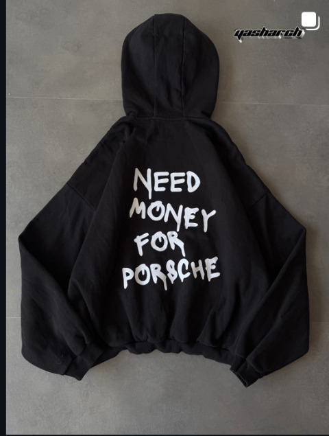 need money for porsche — hood